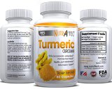 Turmeric Curcumin Powder Capsules with 95 Curcuminoids - Antioxidants Supplement with Anti-inflammatory Properties That Promote Heart Brain and Joint Health Arthritis and Pain Relief and Proper Digestion