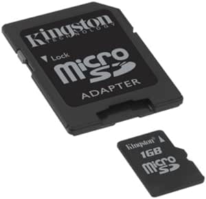 Kingston 1 GB Micro SD Card (Retail Package)