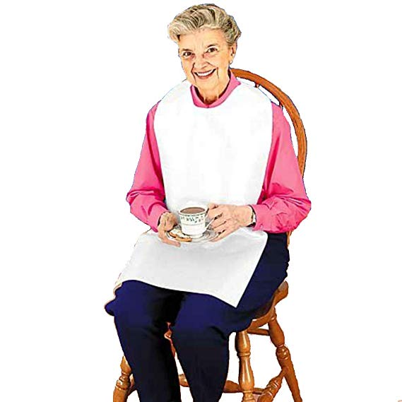 Rose Healthcare Disposable Bibs For Adults - 100 count