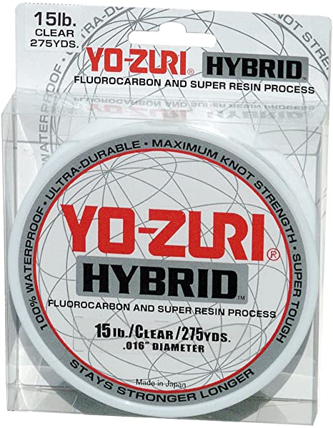 Yo-Zuri Hybrid Clear 275 Yards Monofilament Fishing Line