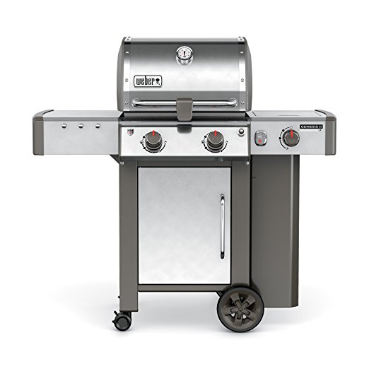 Weber 60004001 Genesis II LX S-240 Liquid Propane Grill, Stainless Steel