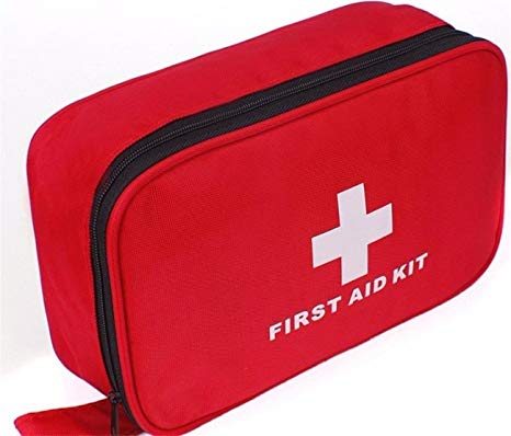 First Aid Kit –180 Pieces – Bag. Packed with Hospital Grade Medical Supplies for Emergency and Survival Situations. Ideal for the Car, Camping, Hiking, Travel, Office, Sports, Pets