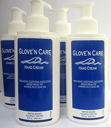 Glove'n Care Hand Cream, 250 ml Pump (8.5 oz), 4/cs