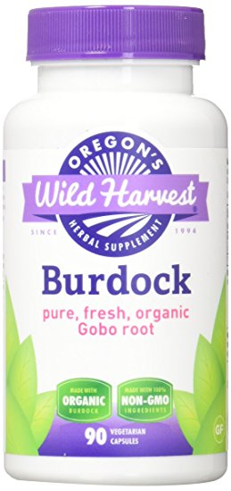 Oregon's Wild Harvest Burdock Organic, 90 Count