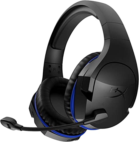 HyperX HX-HSCSW-BK Cloud Stinger Wireless - Casque gaming sans fil pour PS4