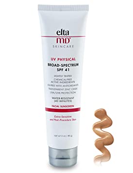 Elta MD Uv Physical Broad Spectrum Spf 41, 3 Ounce by EltaMD