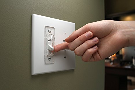 Light Switch Guard - Toggle - Clear! (3 Shields)