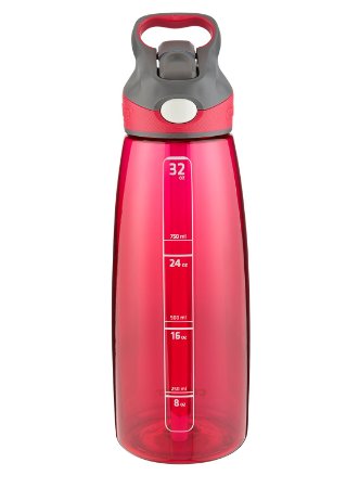 Contigo Auto Spout Addison Water Bottle 32-Ounce Sangria