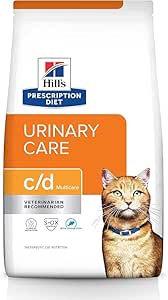 Hill's Science Diet c/d Multicare Urinary Care Ocean Fish Dry Cat Food 8.5 lb