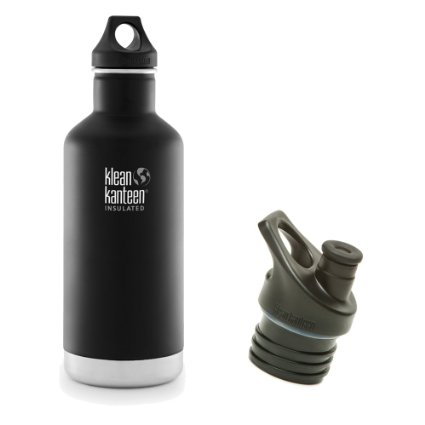 Klean Kanteen Classic Insulated Stainless Steel Bottle With Loop Cap