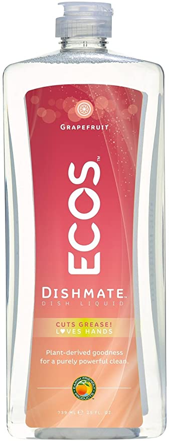 Earth Friendly Products Dishwashing Liquid - 25 oz - Grapefruit