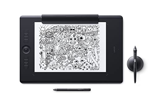 Wacom PTH-860/K1-CX Intuos Pro Large Graphics Input Tablet (Black)