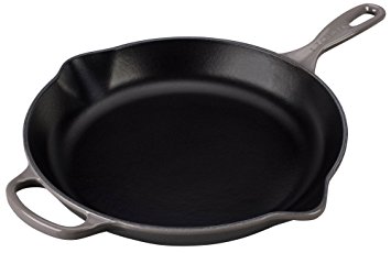 Le Creuset Signature Iron Handle Skillet, 11-3/4-Inch, Oyster