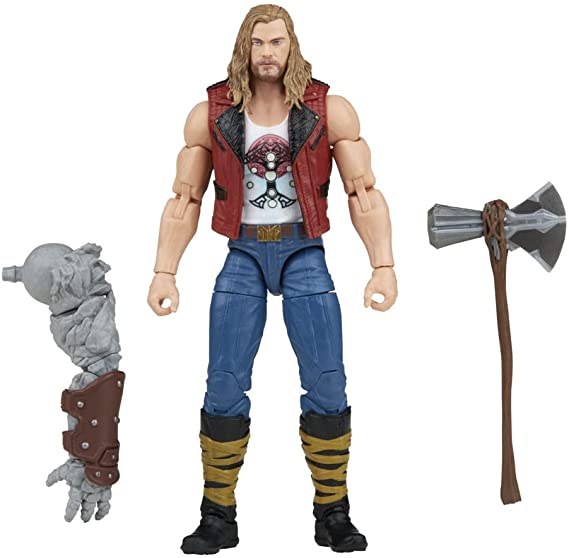 Marvel Legends Series Thor: Love and Thunder Ravager Thor Action Figure 6-inch Collectible Toy, 1 Accessory, 1 Build-A-Figure Part