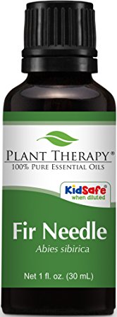 Plant Therapy Fir Needle Essential Oil. 100% Pure, Undiluted, Therapeutic Grade. 30 ml (1 oz).