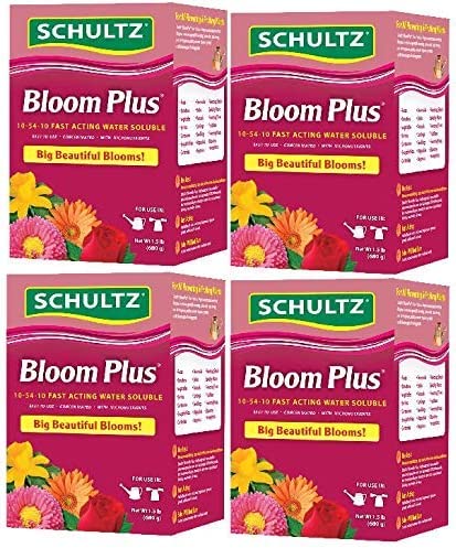 Schultz Bloom Plus Water Soluble Plant Food 10-54-10, 1.5-Pound (4)