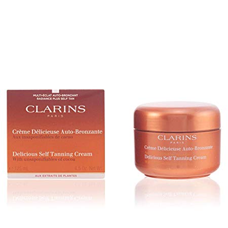 Clarins Delicious Self Tanning Cream,4.5 Ounces
