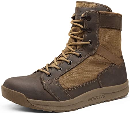 NORTIV 8 Men's Military Tactical Summer Boots Lightweight Jungle Boots