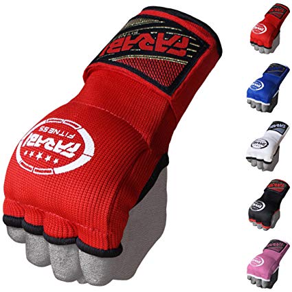 Farabi Kids Hybrid Boxing Inner Gloves Punching Boxing MMA Muay Thai Gym Workout Hand Wraps Gel Inner Gloves Fingerless Gloves Bandages Mitts Hand Protector.