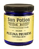 Organic Mucuna Pruriens Powder - 111g Jar