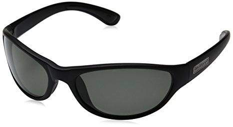 Flying Fisherman Key Largo Polarized Sunglasses (Matte Black Frame, Amber Lens)
