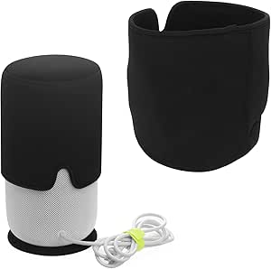 Speaker Dust Cover Case, Bluetooth Speaker Protective Cover Soft Portable Wireless Speaker Protective Sleeve for Homepod 1st 2nd Generation