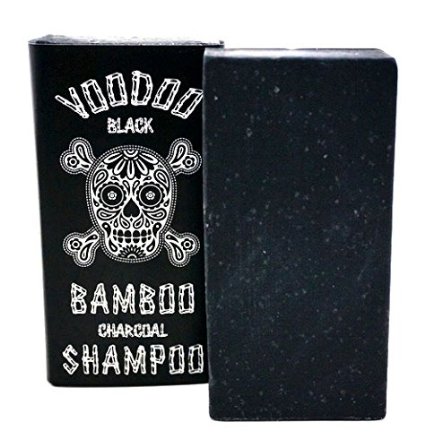 Voodoo Bamboo Charcoal Shampoo Bar From Australia with Organic Leatherwood Honey 100 Natural