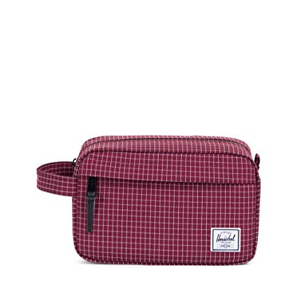 Herschel Supply Co. Chapter Travel Kit, Windsor Wine Grid