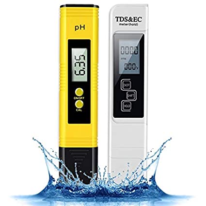TDS and PH Meter with Calibration,Aibrisk Digital Water Quality Tester,Perfect Water Test Meter Combination for Drinking Water, Aquariums, Swimming Pools and Other Water Systems