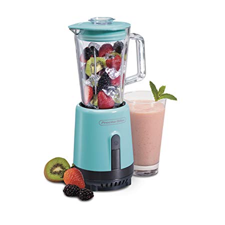 Proctor Silex 51152A 20 oz Compact Blender Small Light Blue