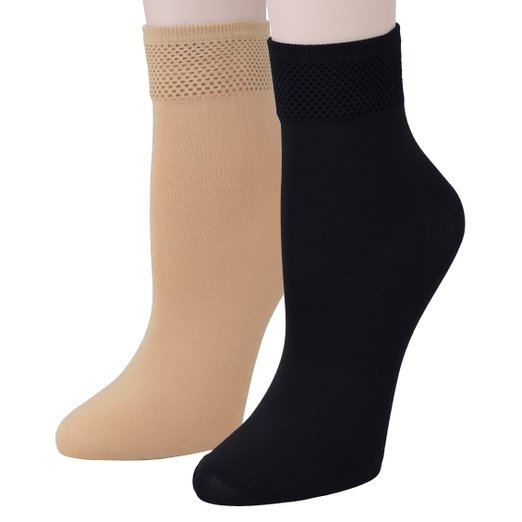Fitu Women's 10 Pairs Modal Opaque Ankle High Tights Hosiery Socks