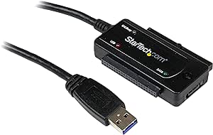 StarTech.com USB 3.0 auf SATA / IDE Festplatten Adapter/ Konverter - USB zu SSD HDD Adapter Kit