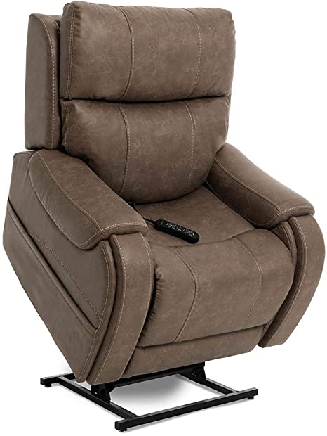 Pride ViVaLift Atlas V.2 Infinite Lay Flat Lift Chair (PLR985M) with Inside Delivery and Setup Option (Badlands Mushroom, Inside Delivery and Setup)