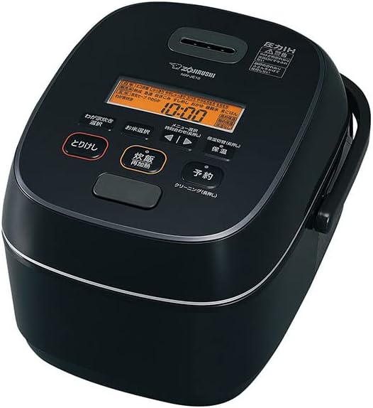 象印マホービン(ZOJIRUSHI) NW-JE10-BA(ブラック) 極め炊き 圧力IH炊飯ジャー 5.5合