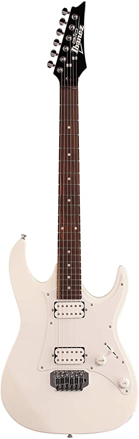 Ibanez 6 String Solid-Body Electric Guitar, Right, White (GRX20WWH)