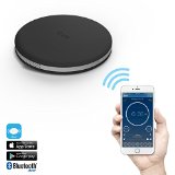 SmartShaker by iLuv Wireless App Controlled Bluetooth Bed Alarm Shaker ideal for Heavy Sleepers and People with Hearing Loss for Apple iPhone Samsung GALAXY and other Bluetooth Devices Black