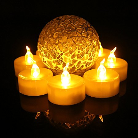 Flameless Candles With Timer-Led Candles With Battery-Powered Ivory Dripless Real Wax Pillars For Parties Events Gifts