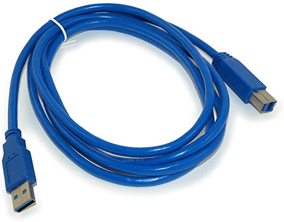MyCableMart 6ft USB 3.2 Gen 1 SUPERSPEED Certified 5Gbps Type A Male to B Male Cable