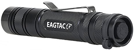 EagleTac D25LC2 CREE XM-L2 U2 850 Lumens Clicky LED Flashlight, Black