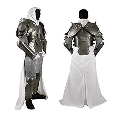 NAUTICALMART Conquest Warcrafted Armour Silver/Black One Size by