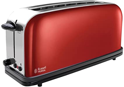 Russell Hobbs - Toaster Russell Hobbs 21391-56 1R 1000W Stainless steel Red