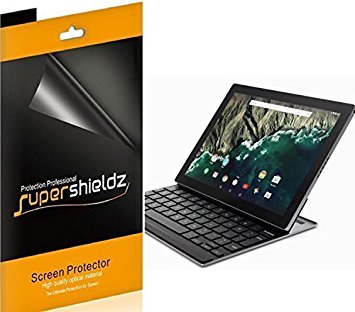 [3-Pack] Supershieldz- Anti-Glare & Anti-Fingerprint (Matte) Screen Protector For Google Pixel C -Lifetime Replacements Warranty - Retail Packaging