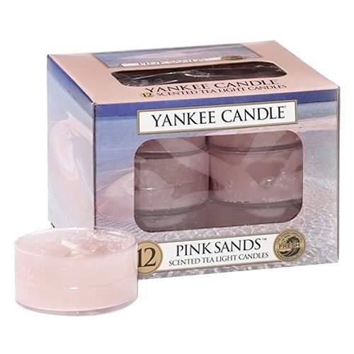 Yankee Candle Pink Sands Box of 12 Tea Lights