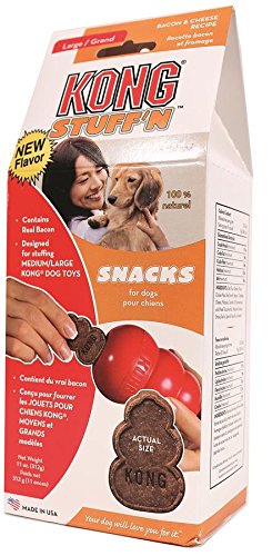 KONG Large 11-Ounce Stuff'N Bacon and Cheese Snacks