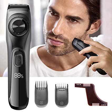 Beard Trimmer for Men - OriHea【4th Gen】 Body Groomer with Mustache Trimmers,Facial Hair Trimmer, 39 Built-in Precise Lengths All-in-one Beard Kit with Beard Shaping & Styling Tool, USB Fast Charging