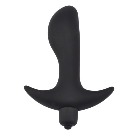Silicone Vibrant Anal Plug, Tracy's Dog 5 Inch Prostate Stimulation Massager Waterproof Butt Vibrator Anus Massaging Foreplay Sex Toy for Couple