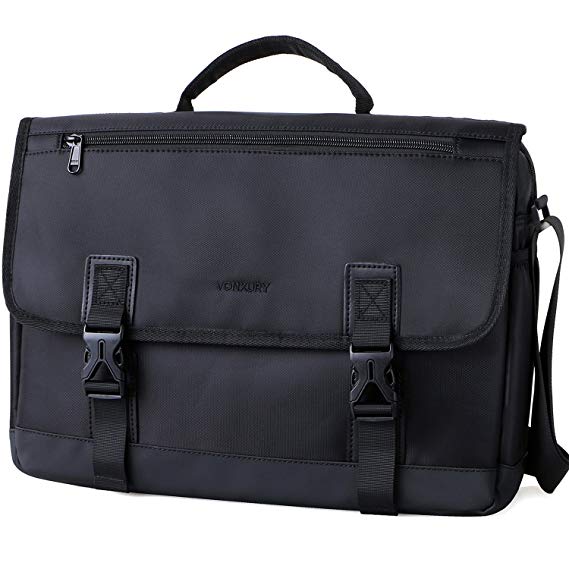 Messenger Bag for Men,Water Resistant 14-15.6 Laptop Bag Lightweight School Bag