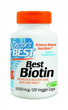 Doctors Best Biotin Supplement 120 Count