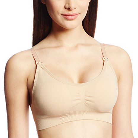 Lamaze Maternity Women's Seamless Comfort and Nursing Bra