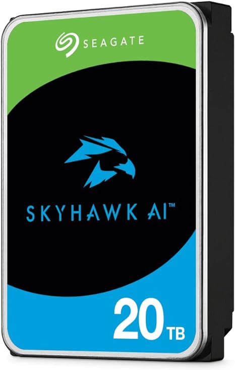 Seagate Skyhawk AI ST20000VE002 - Hard Drive - 20 TB - SATA 6Gb/s